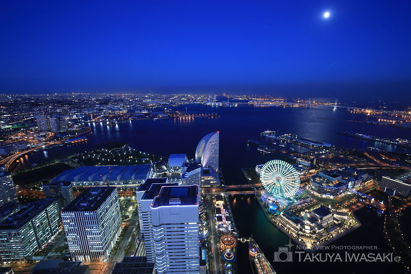 横浜ランドマークタワー スカイガーデンの夜景スポット写真（6）