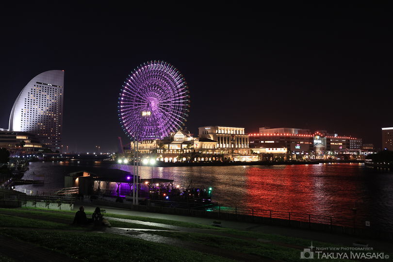 日本丸メモリアルパークの夜景スポット写真（4）