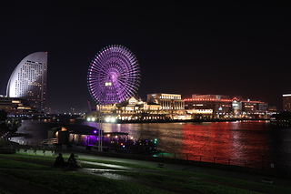 日本丸メモリアルパークの夜景スポット写真（4）class=