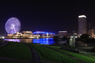 日本丸メモリアルパークの夜景スポット写真（5）class=