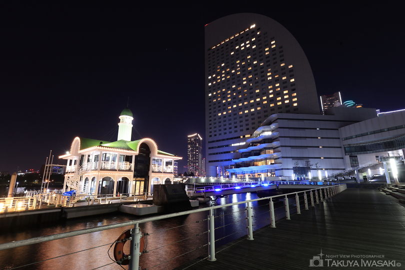ぷかり桟橋の夜景スポット写真（5）