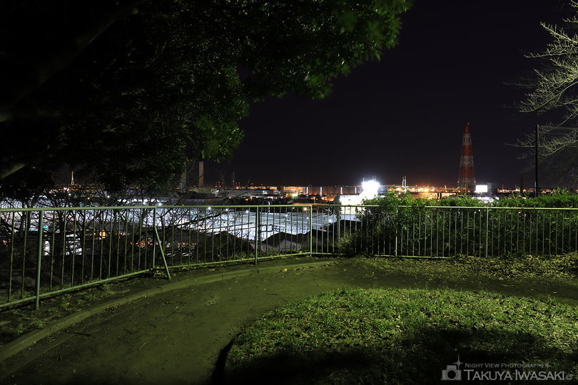 子安台公園の夜景スポット写真（4）
