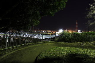 子安台公園の夜景スポット写真（4）class=