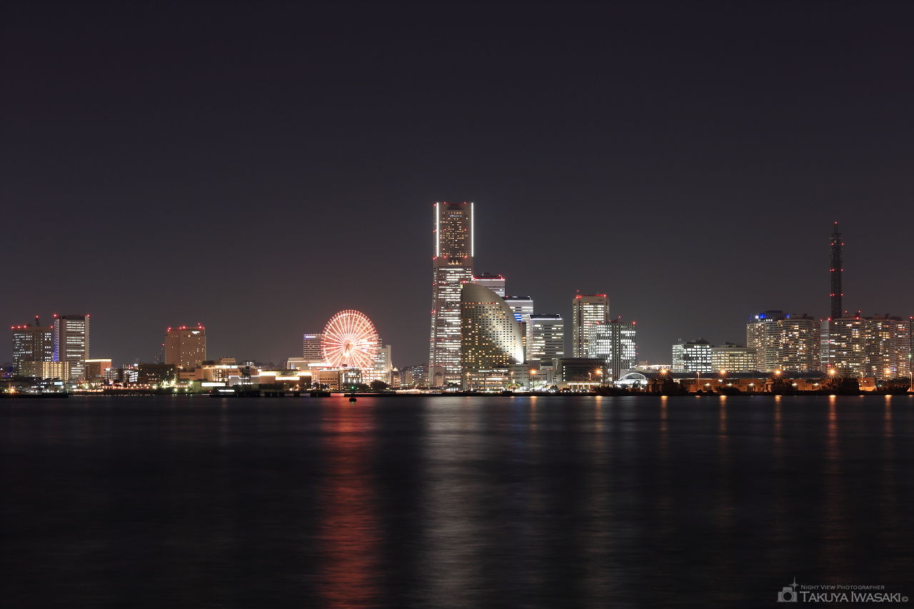 ロジスティクスパーク横浜 大黒プロムナードの夜景スポット写真（1）