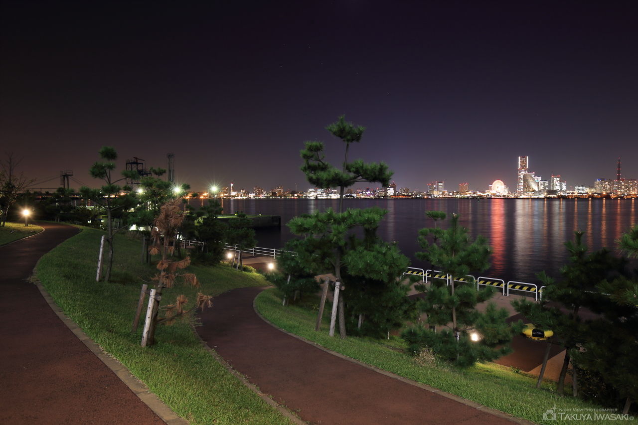 ロジスティクスパーク横浜 大黒プロムナードの夜景スポット写真（5）