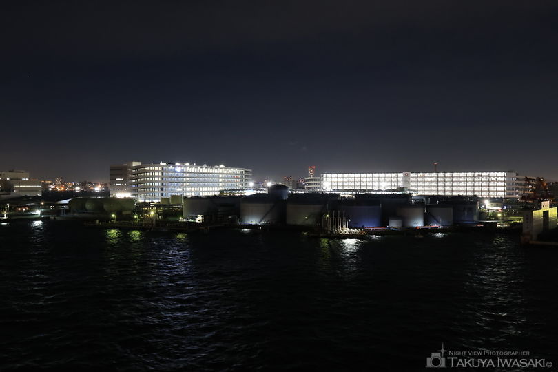 大黒大橋の夜景スポット写真（2）