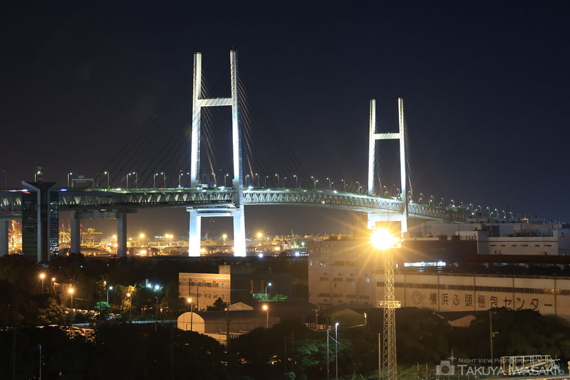 大黒大橋の夜景スポット写真（4）