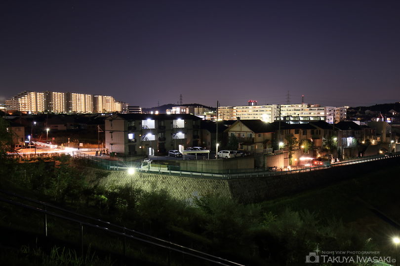 長津田みなみ台公園の夜景スポット写真（3）