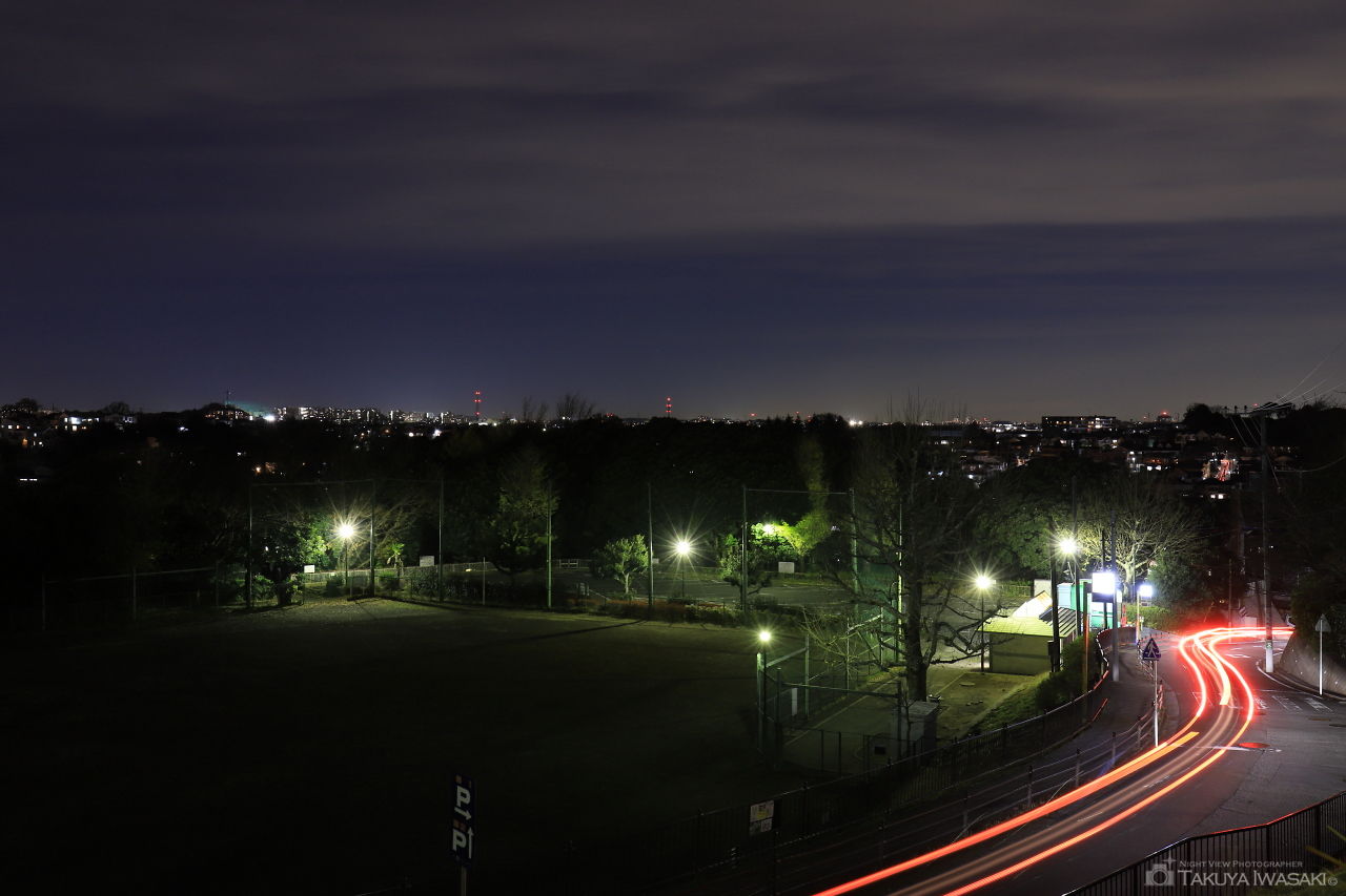 岡村公園の夜景スポット写真（2）