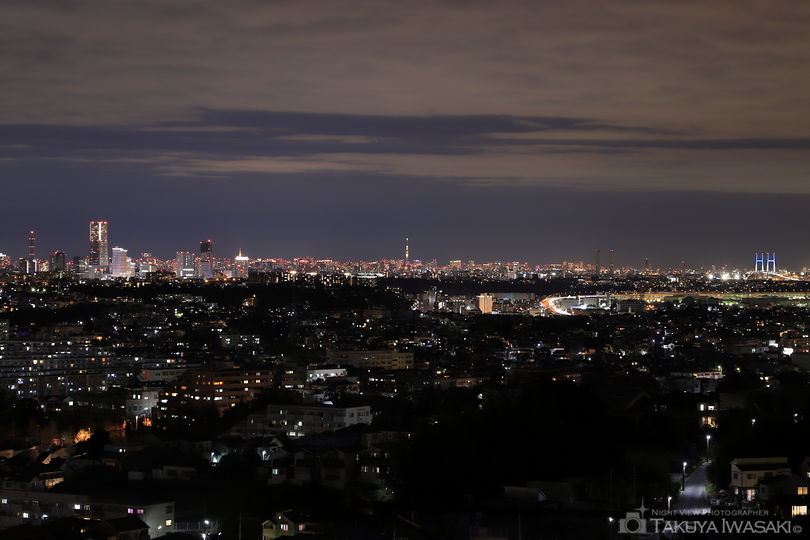 円海山の夜景スポット写真（3）