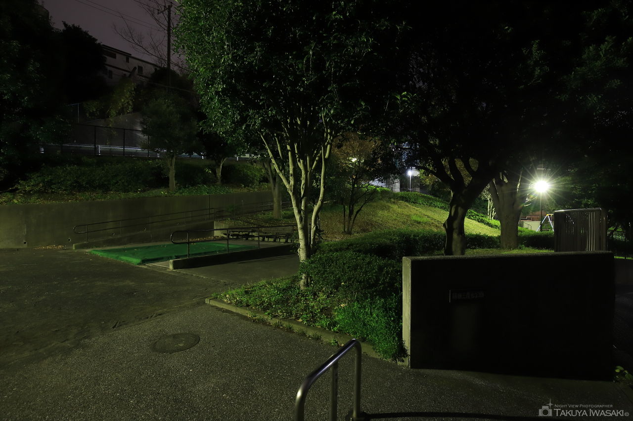 蒔田三度台公園の夜景スポット写真（5）