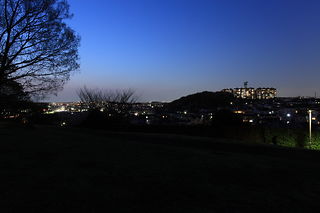 中川八幡山公園の夜景スポット写真（2）class=