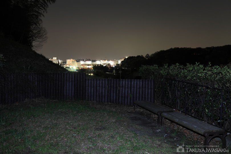 中川八幡山公園の夜景スポット写真（5）