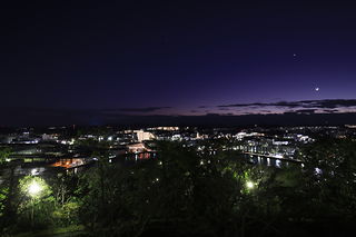 野島公園の夜景スポット写真（1）class=
