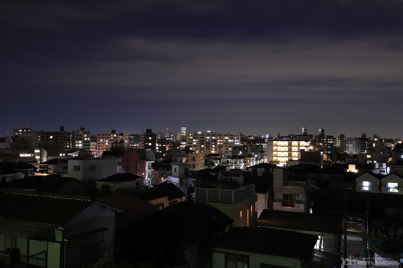 蒔田伊勢山公園の夜景スポット写真（2）