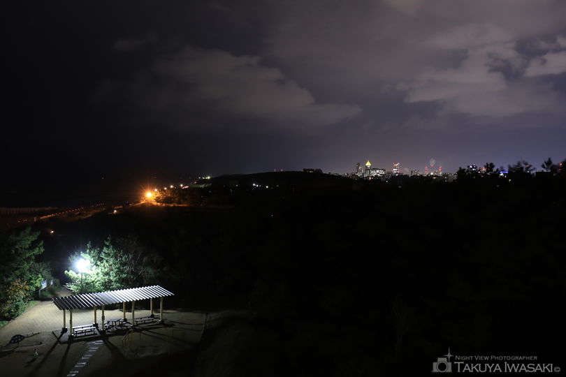 関分記念公園の夜景スポット写真（3）