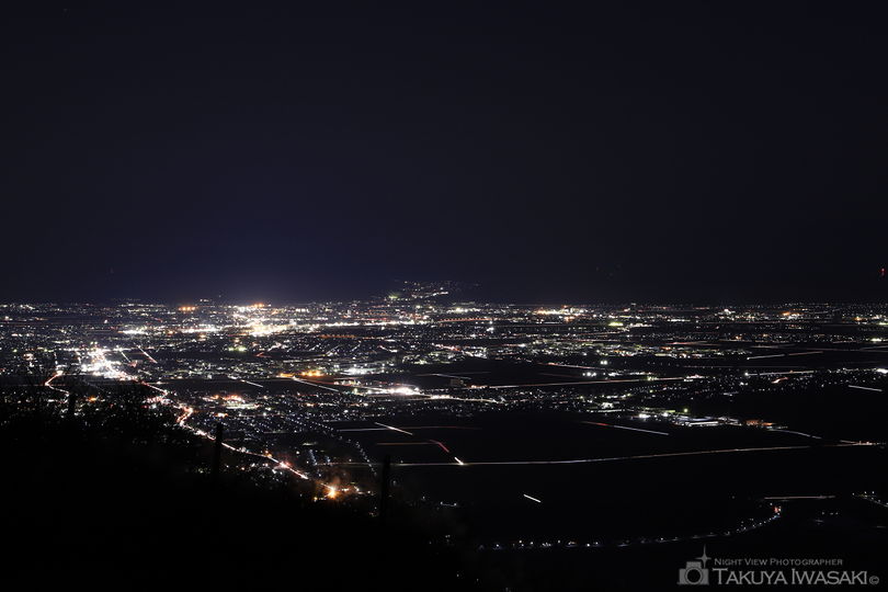 弥彦山 太平公園の夜景スポット写真（3）