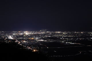 弥彦山 太平公園の夜景スポット写真（3）class=