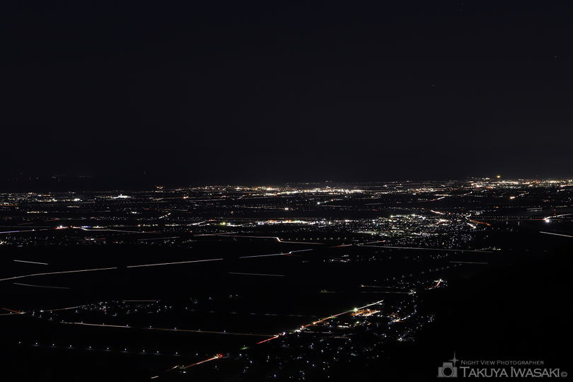 弥彦山 太平公園の夜景スポット写真（4）