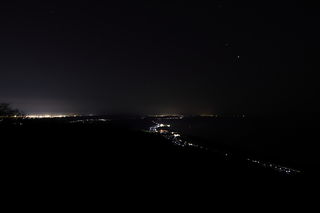 弥彦山 日本海側の夜景スポット写真（1）class=