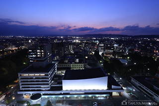富山市役所 展望塔の夜景スポット写真（2）class=