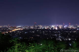 呉羽山公園 桜の広場展望台の夜景スポット写真（1）class=