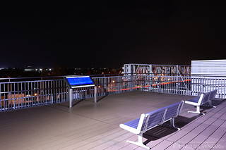 富山空港 展望デッキの夜景スポット写真（4）class=