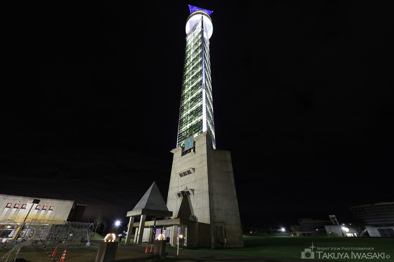 クロスランドタワーの夜景スポット写真（5）