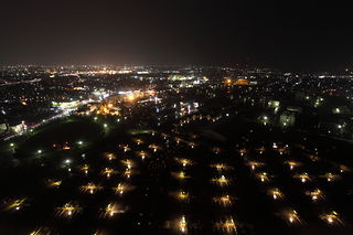 石川県庁 展望ロビーの夜景スポット写真（2）class=