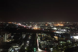 石川県庁 展望ロビーの夜景スポット写真（3）class=