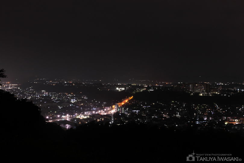 卯辰山の夜景スポット写真（2）