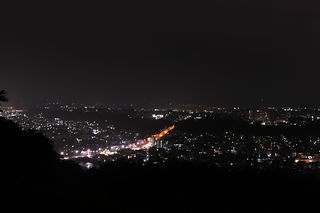 卯辰山の夜景スポット写真（2）class=