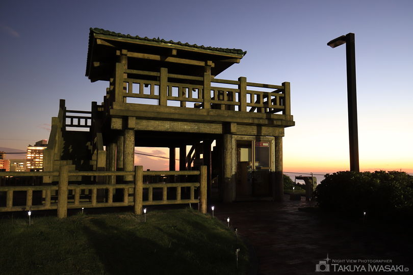 内灘町総合公園 木製展望台の夜景スポット写真（5）