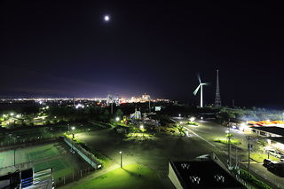内灘町総合公園 円形展望台の夜景スポット写真（2）class=