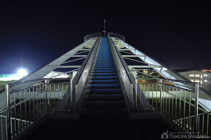 内灘町総合公園 円形展望台の夜景スポット写真（5）
