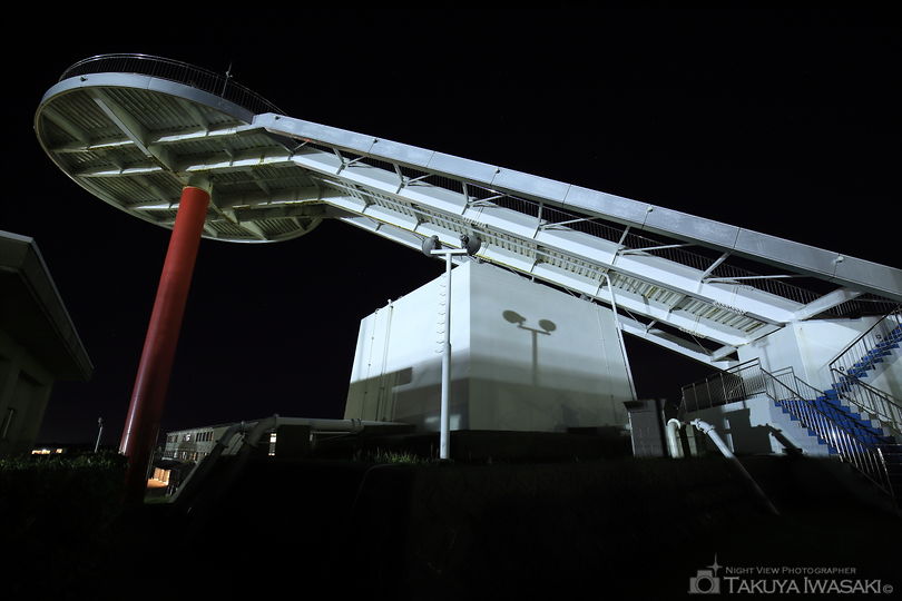 内灘町総合公園 円形展望台の夜景スポット写真（6）