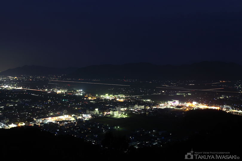 村国山の夜景スポット写真（2）