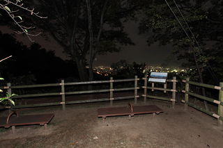足羽山の夜景スポット写真（5）class=