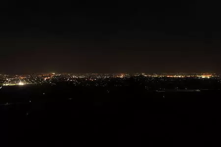 東山公園の夜景