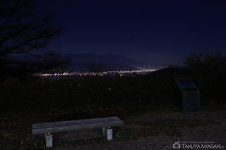塩嶺王城パークラインの夜景スポット写真（2）class=