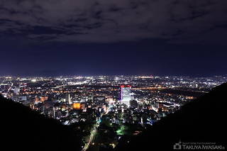金華山 第二展望台の夜景スポット写真（1）class=