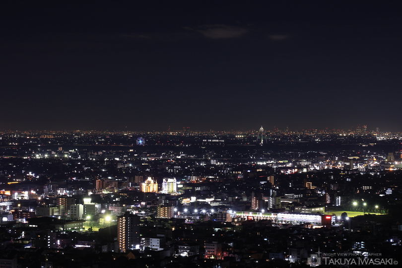 金華山 第二展望台の夜景スポット写真（3）
