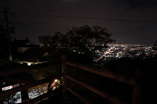 金華山岐阜城展望台の夜景スポット写真（2）class=