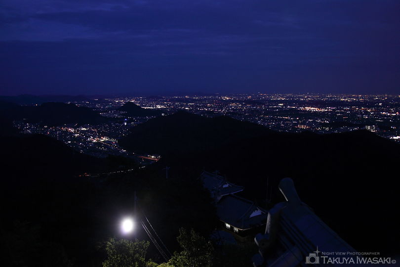 岐阜城天守閣の夜景スポット写真（3）