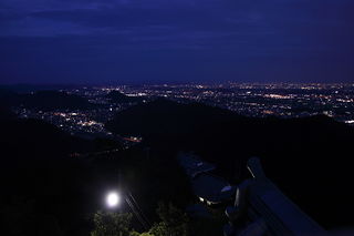 坂祝町・富加町方面の夜景