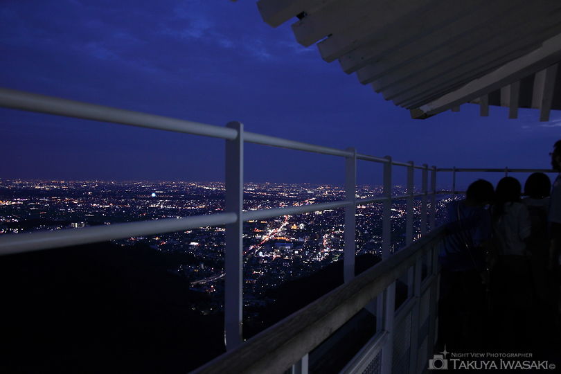 岐阜城天守閣の夜景スポット写真（4）