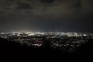 岩本山公園の夜景
