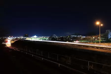 広見公園の夜景
