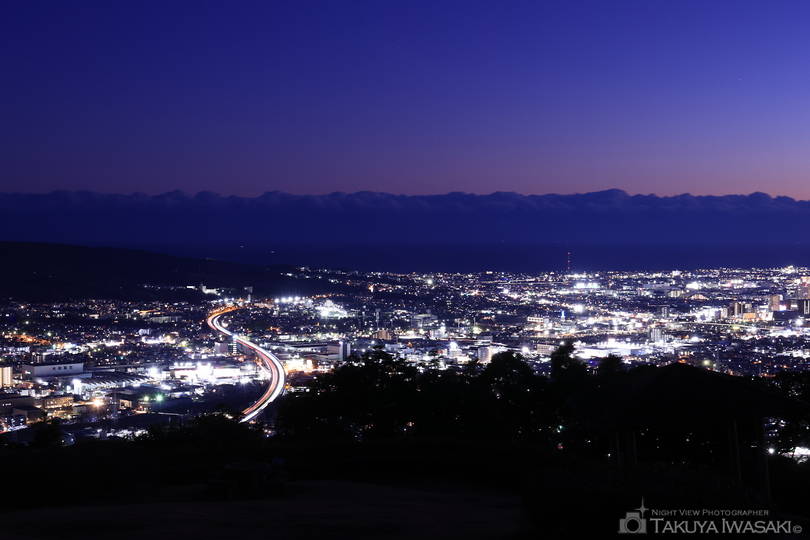梶原山公園の夜景スポット写真（3）