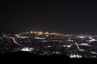 一本松公園の夜景スポット写真（1）class=